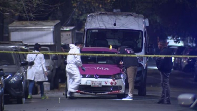Asesinan a taxista en Santa María la Ribera, Ciudad de México