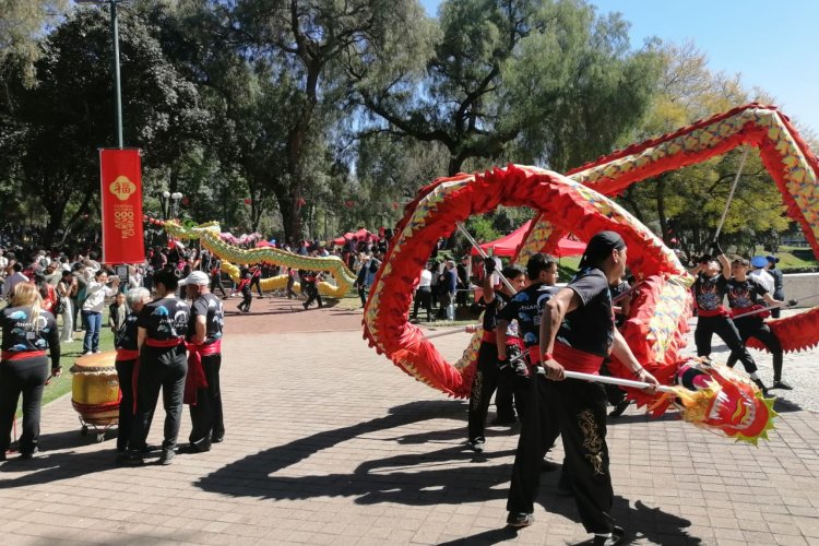 Inician las festividades del Año Nuevo Chino en México