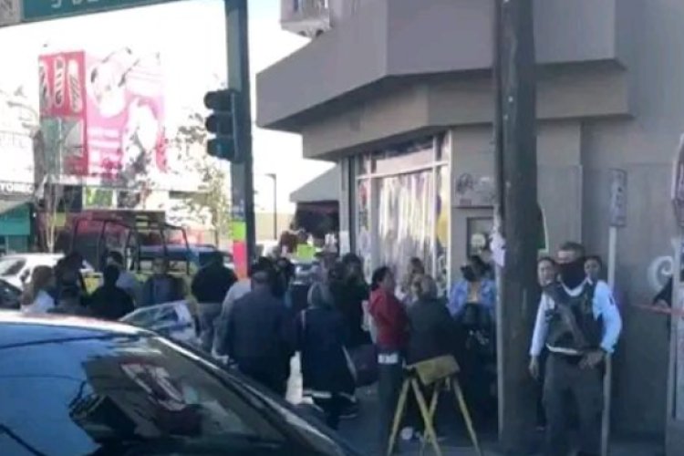 Reportan balacera en centro de Monterrey