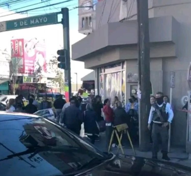 Reportan balacera en centro de Monterrey