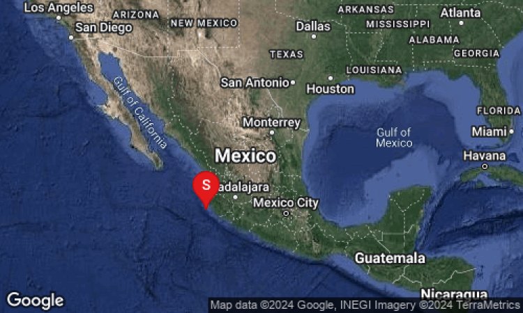 Se registró un sismo en Puerto Vallarta, Jalisco
