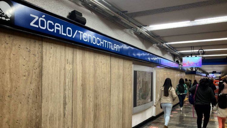Cerrarán estación del Metro Zócalo este fin de semana por esta razón