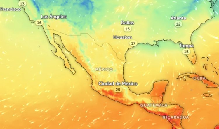 Se espera clima extremo en la República Mexicana