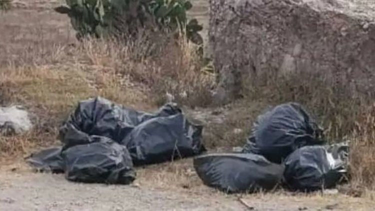 Encuentran bolsas con restos humanos en Tehuacán, Puebla