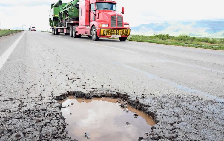 Mil 500 los kilómetros dañados en la red federal de carreteras en Chihuahua