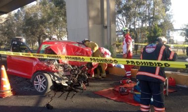 Accidente vial dejó dos personas muertas en la México-Puebla