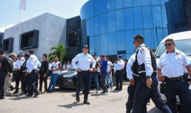 Protesta contra Secretaria de Seguridad en Campeche se extiende contra la Gobernadora