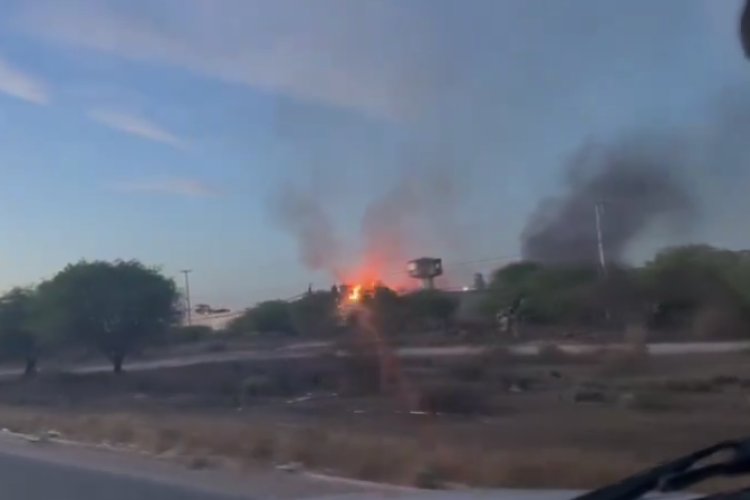 Reportan incendio tras Intento de motín en penal La Pila, SLP