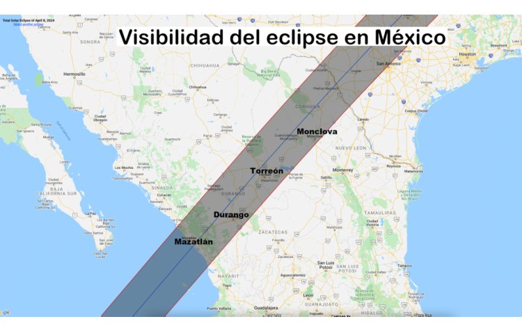 En estos municipios no habrá clases por el eclipse solar del 8 de abril