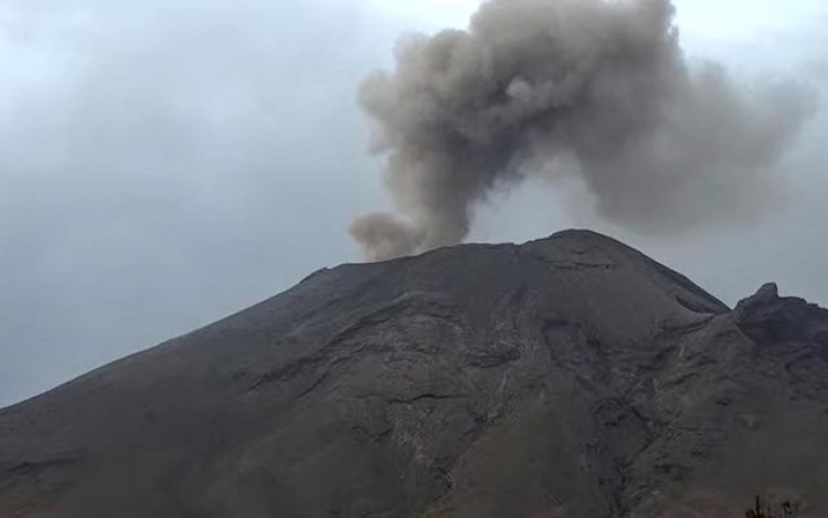 Actividad del volcán Popocatépetl continúa en Amarillo Fase 2