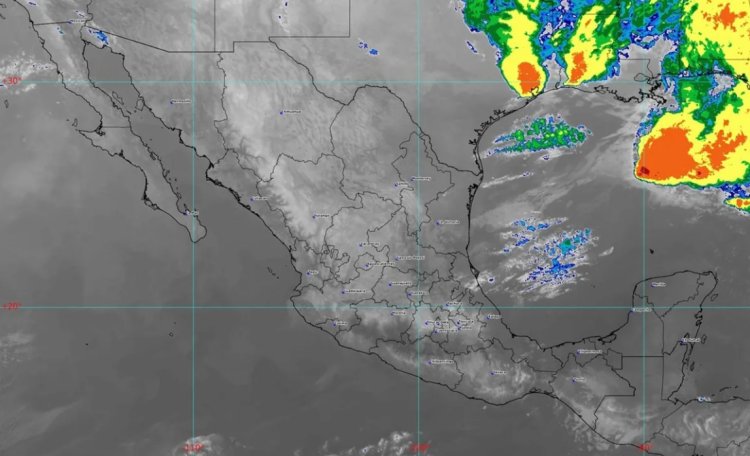Lluvias y calor intenso en la República Mexicana
