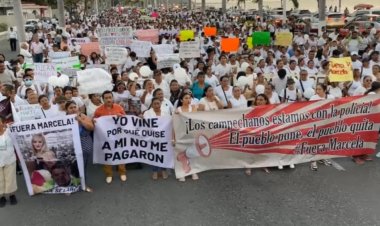 Policías de Campeche se mantienen en sus demandas,  convocan a marcha el 13 de abril
