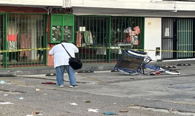 Ambulancia atropella a comerciante y muere en la alcaldía Iztapalapa