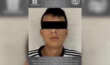 Logran detención de presunto responsable por robo a transporte en Ixtapaluca