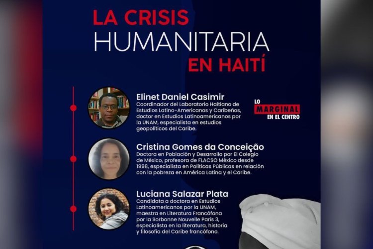 Expertos hablarán sobre la crisis humanitaria en Haití