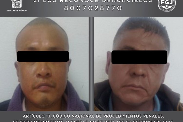 Detienen a presuntos extorsionadores de transporte público en Texcoco, Edomex