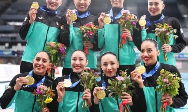 México es campeón en Copa del Mundo de natación artística