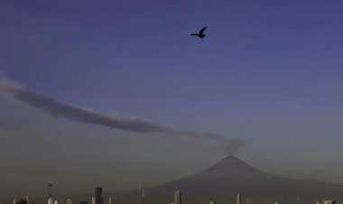 Volcán Popocatépetl registró 91 exhalaciones este lunes