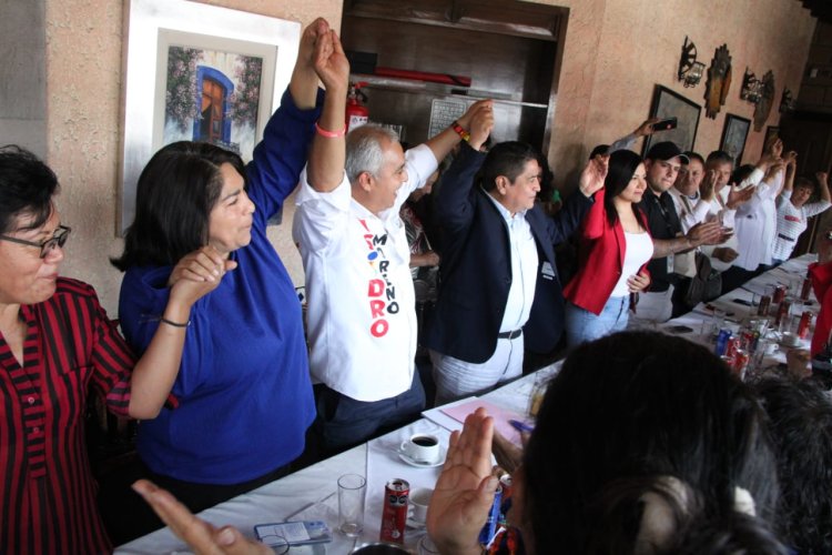 Cureño pide voto útil para Isidro Moreno en Ecatepec
