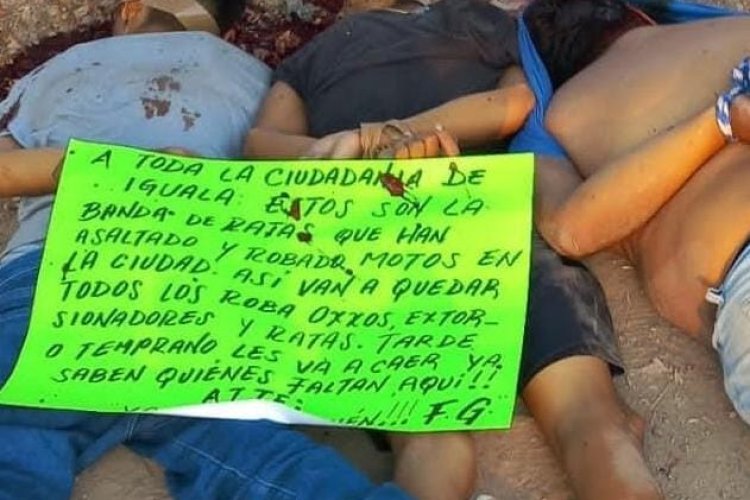 Encuentran tres cuerpos sin vida con señales de tortura en Iguala, Guerrero