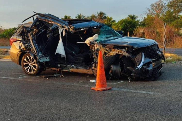 Candidato a la gubernatura de Yucatán sufre accidente automovilístico a días de las elecciones