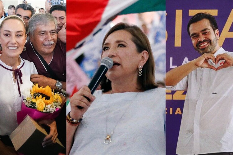 Así fue el cierre de campañas de candidatos presidenciales y a Jefatura de CDMX