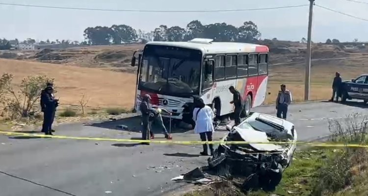 Fuerte accidente deja una persona sin vida en la carretera libre con dirección a Ixtlahuaca