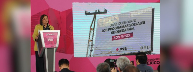 TEPJF falla a favor de Xóchitl Gálvez por uso de logo oficial del INE