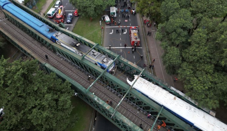 Choque de trenes en Argentina deja más de 90 heridos