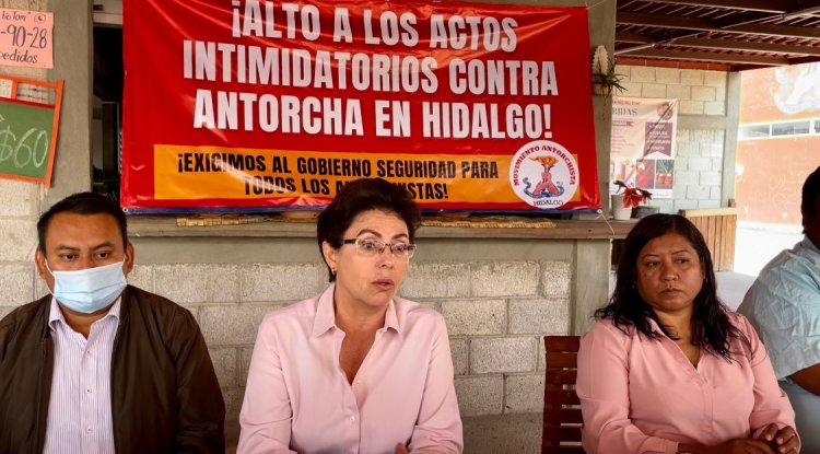 Movimiento Antorchista de Hidalgo pide un alto a actos intimidatorios