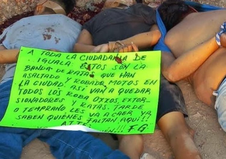 Encuentran tres cuerpos sin vida con señales de tortura en Iguala, Guerrero