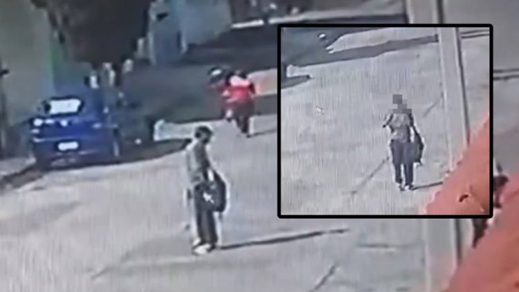 Hombre se dispara en la cabeza en medio de una calle en Tlaxcala