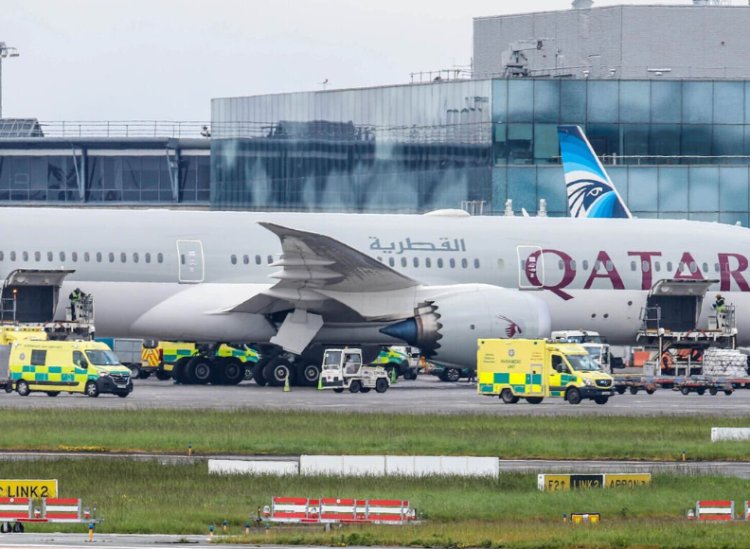 Turbulencias dejan 12 heridos en vuelo de Qatar Airways a Dublín