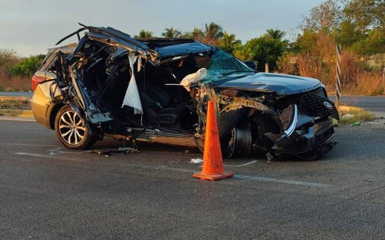 Candidato a la gubernatura de Yucatán sufre accidente automovilístico a días de las elecciones