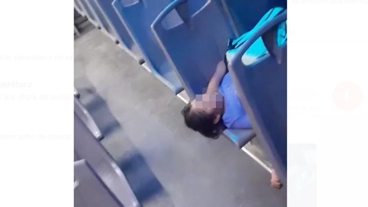 Abandonan a niña de 4 años en autobús de pasajeros en Querétaro