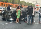 Se registró accidente sobre la avenida Ignacio Zaragoza en la CDMX