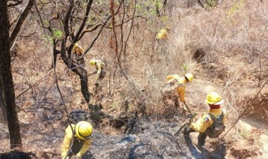 Este el avance que lleva el incendio forestal en Cuernavaca