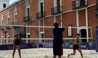 Torneo preolímpico de voleibol de playa en Tlaxcala genera debate sobre inversión pública