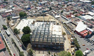 Reconstrucción del IMSS San Alejandro al 80 por ciento