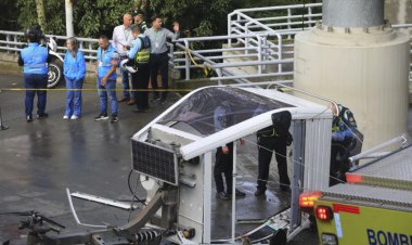 Accidente de teleférico en Colombia deja un muerto y varios heridos