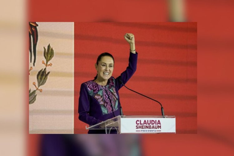 Claudia Sheinbaum gana elección presidencial con más del 58 por ciento de los votos