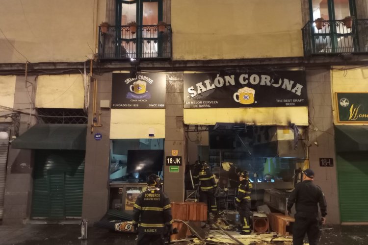 Se registró explosión en el Salón Corona por acumulación de gas LP