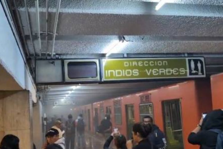 La estación Juárez de la línea 3 del Metro fue desalojada por conato de incendio