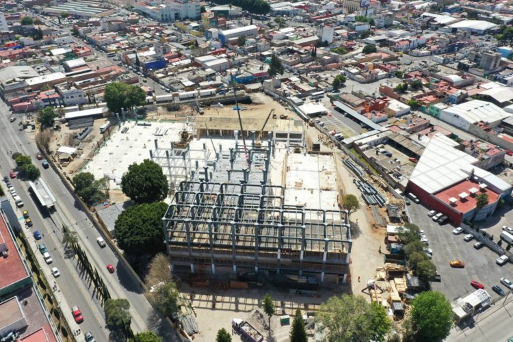 Reconstrucción del IMSS San Alejandro al 80 por ciento