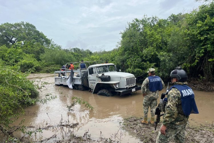 Familias evacuadas tras es paso de “Alberto” en Tamaulipas