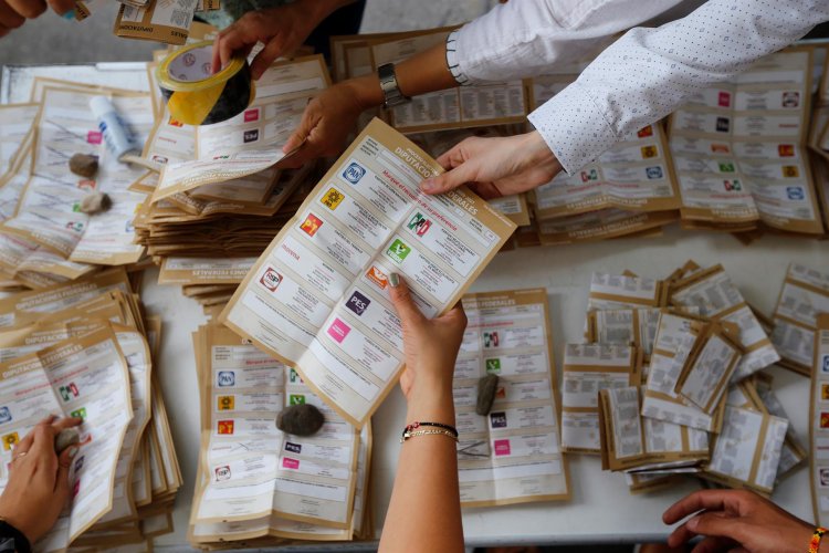 Concluye votación en México; arranca PREP tras avance de conteo de votos