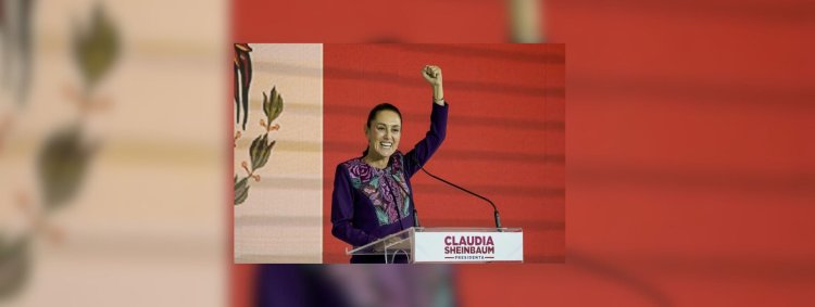 Claudia Sheinbaum gana elección presidencial con más del 58 por ciento de los votos