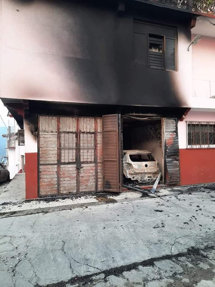 Balas y fuego del narco hacen arder a Tila en Chiapas