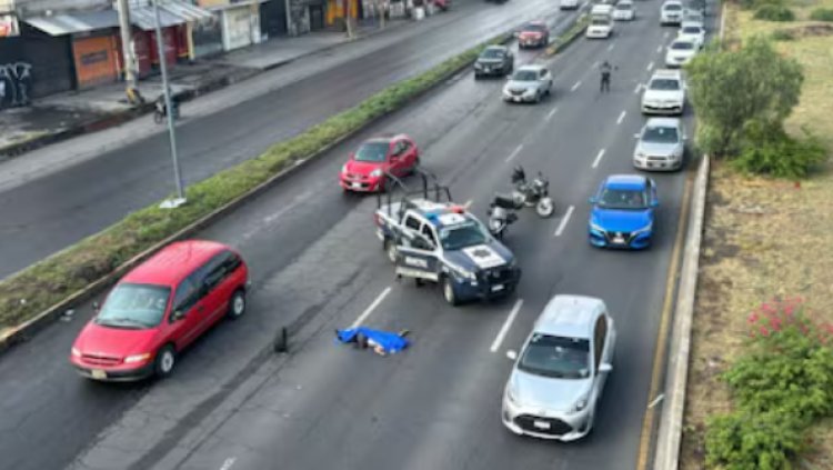 Hombre murió atropellado en Avenida Central en Ecatepec, Edomex