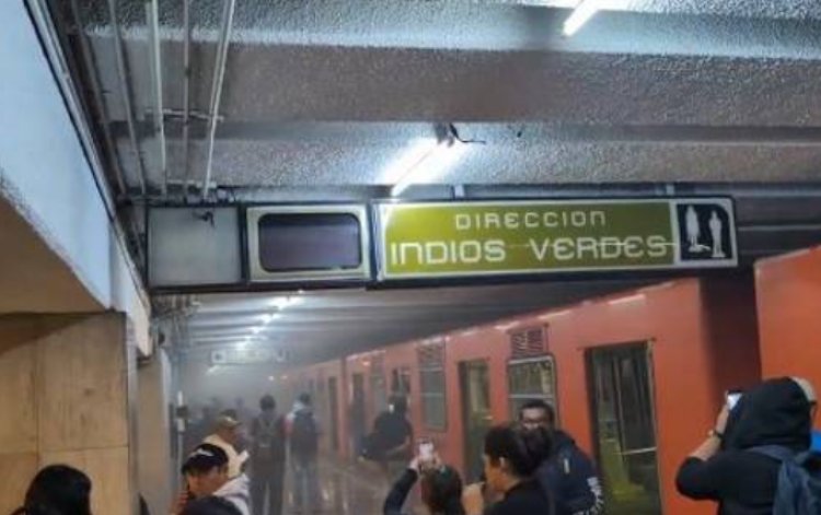 La estación Juárez de la línea 3 del Metro fue desalojada por conato de incendio